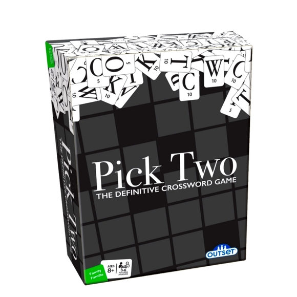 outset Games Pick Two Crossword Puzzle Board Game Closet Is Bogo